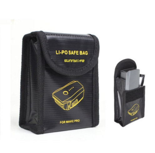 Fireproof Fire Protection Lipo Battery Storage Safe Bag for DJI Mavic Pro Drone
