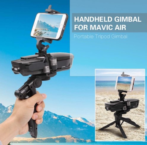 Quick-release Handheld Gimbal Portable Tripod Gimbal Stabilizers for DJI MAVIC AIR