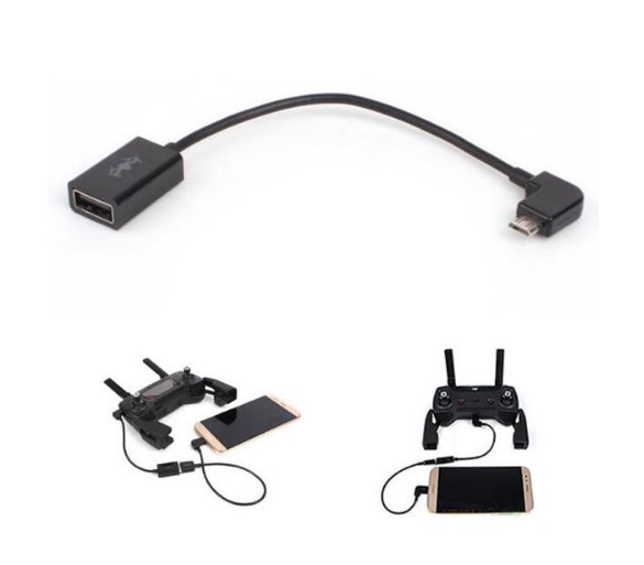 DJI Transmitter Data Converting External Connected USB Cable Smartphone Tablets for DJI Spark Mavic Pro